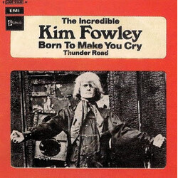 Kim Fowley Born To Make You Cry USED VINYL 7INCH SINGLE 45 RPM