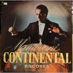 Mantovani And His Orchestra Mantovani Continental Encores Vinyl LP USED