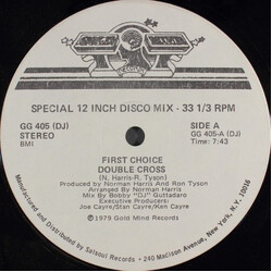 First Choice Double Cross VINYL 12" USED