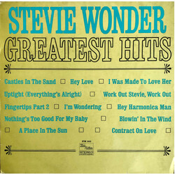 Stevie Wonder Greatest Hits Vinyl LP USED