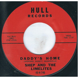 Shep & The Limelites Daddy's Home USED VINYL 7INCH 45 RPM SINGLE STYRENE