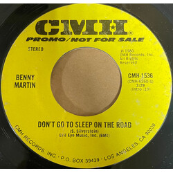 Benny Martin The Touch Of The Fiddle / Don't Go To Sleep On The Road USED VINYL 7INCH 45 RPM PROMO