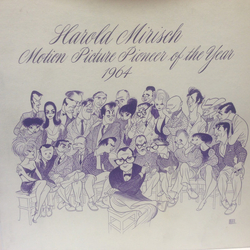 Various Harold J. Mirisch: Motion Picture Pioneer Of The Year 1964 Vinyl LP USED