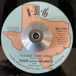 Eddie & The Valiants Please Come Home / My Dear USED VINYL 7INCH 45 RPM SINGLE