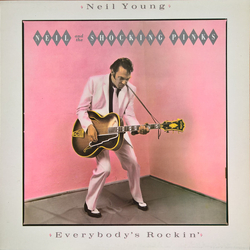 Neil Young / The Shocking Pinks Everybody's Rockin' Vinyl LP USED