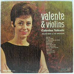 Caterina Valente Valente & Violins Vinyl LP USED