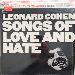 Leonard Cohen Songs Of Love And Hate Vinyl LP USED