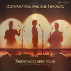 Cliff Richard & The Shadows Thank You Very Much (Reunion Concert At The London Palladium) Vinyl LP USED