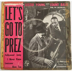 Lester Young / Count Basie Orchestra Let's Go To Prez USED VINYL 7INCH 45 RPM EP MONO