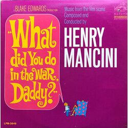 Henry Mancini And His Orchestra "What Did You Do In The War, Daddy?" Vinyl LP USED