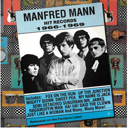 Manfred Mann Hit Records 1966-1969 Vinyl LP USED