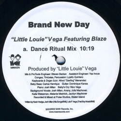 Louie Vega / Blaze Brand New Day USED VINYL 12INCH