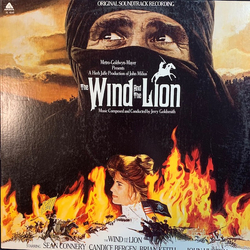 Jerry Goldsmith The Wind And The Lion (Original Motion Picture Soundtrack) Vinyl LP USED