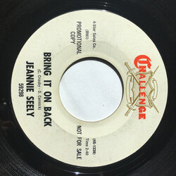 Jeannie Seely Bring It On Back / A World Without You USED VINYL 7INCH 45 RPM PROMO