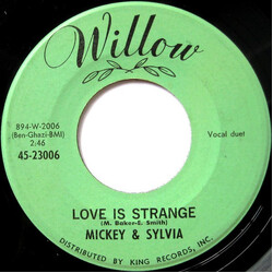 Mickey & Sylvia Love Is Strange / Walking In The Rain USED VINYL 7INCH SINGLE 45 RPM