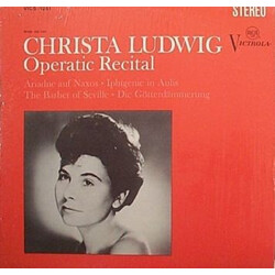 Christa Ludwig Operatic Recital Vinyl LP USED
