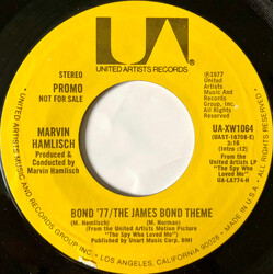 Marvin Hamlisch Bond '77 / The James Bond Theme USED VINYL 7INCH 45 RPM SINGLE STEREO MONO PROMO