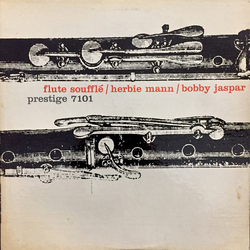 Herbie Mann / Bobby Jaspar Flute Soufflé Vinyl LP USED