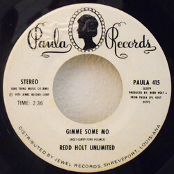 Redd Holt Unlimited Gimme Some Mo USED VINYL 7INCH 45 RPM PROMO