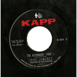 Jose Jimenez (3) The Astronaut USED VINYL 7INCH SINGLE 45 RPM