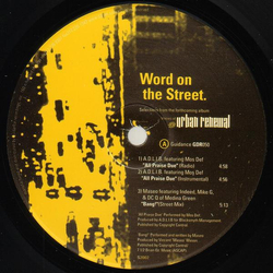 Various Word On The Street Vinyl 12" USED