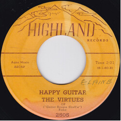 The Virtues Happy Guitar / Bye Bye Blues USED VINYL 7INCH 45 RPM SINGLE