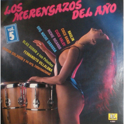 Various Los Merengazos Del Año Vol.5 Vinyl LP USED