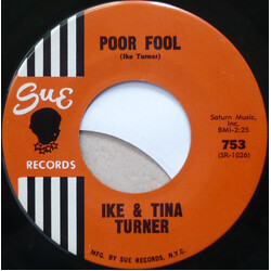 Ike & Tina Turner Poor Fool USED VINYL 7INCH 45 RPM SINGLE