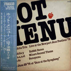 Yosuke Yamashita Trio Hot Menu Vinyl LP USED