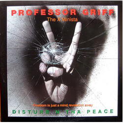 Professor Griff Disturb N Tha Peace (Freedom Is Just A Mind Revolution Away) Vinyl LP USED