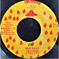 Capleton Nuh Easy USED VINYL 7INCH