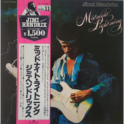Jimi Hendrix Midnight Lightning Vinyl LP USED