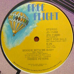 Debbie Peters Boogie With Me Baby VINYL 12" USED