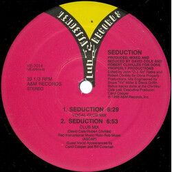 Seduction Seduction USED VINYL 12INCH 33 S RPM