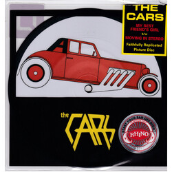 The Cars My Best Friend's Girl / Moving In Stereo USED VINYL 7INCH 45 RPM PICTURE DISC REISSUE