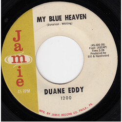 Duane Eddy My Blue Heaven / Along Came Linda USED VINYL 7INCH 45 RPM SINGLE