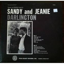 Sandy And Jeanie Songs And Ballads Sung By Sandy And Jeanie Darlington Vinyl LP USED