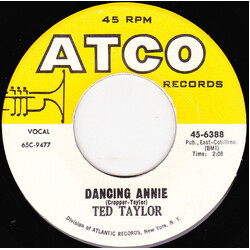 Ted Taylor Dancing Annie USED VINYL 7INCH 45 RPM SINGLE