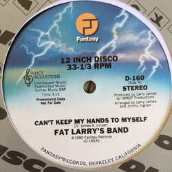 Fat Larry's Band Can't Keep My Hands To Myself / Stand Up USED VINYL 12INCH PROMO