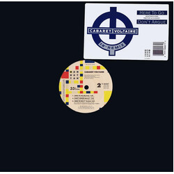 Cabaret Voltaire Here To Go USED VINYL 12INCH 33 S RPM