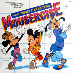 Various Walt Disney Productions' Mousercise Vinyl LP USED