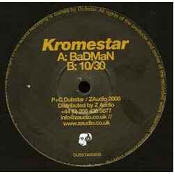 Kromestar BaDMaN USED VINYL 12INCH 45 RPM