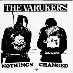 The Varukers Nothings Changed EP USED VINYL 7INCH EP 45 RPM