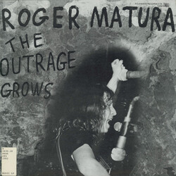 Roger Matura / Niss Puk Band The Outrage Grows Vinyl LP USED