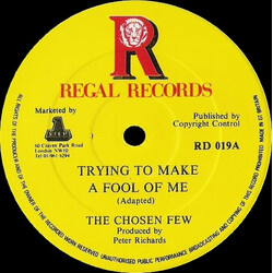 The Chosen Few / The Family (12) Trying To Make A Fool Of Me USED VINYL 12INCH