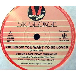Stone Love Crew / Winsome You Know You Want To Be Loved USED VINYL 12INCH 45 RPM