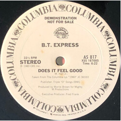 B.T. Express Does It Feel Good USED VINYL 12INCH 33 S RPM PROMO