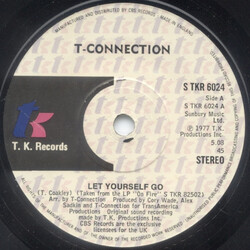 T-Connection Let Yourself Go VINYL 7" USED