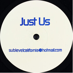 Sublevel (2) Just Us USED VINYL 12INCH 45 RPM TEST PRESSING
