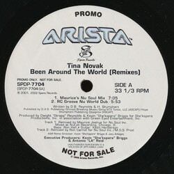 Tina Novak Been Around The World (Remixes) USED VINYL 12INCH 33 S RPM PROMO